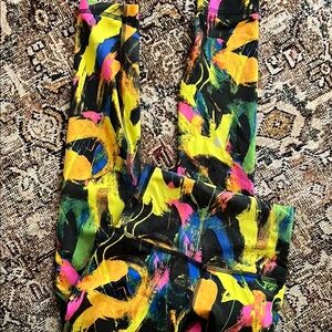 lululemon athletica Multicolor Abstract Leggings